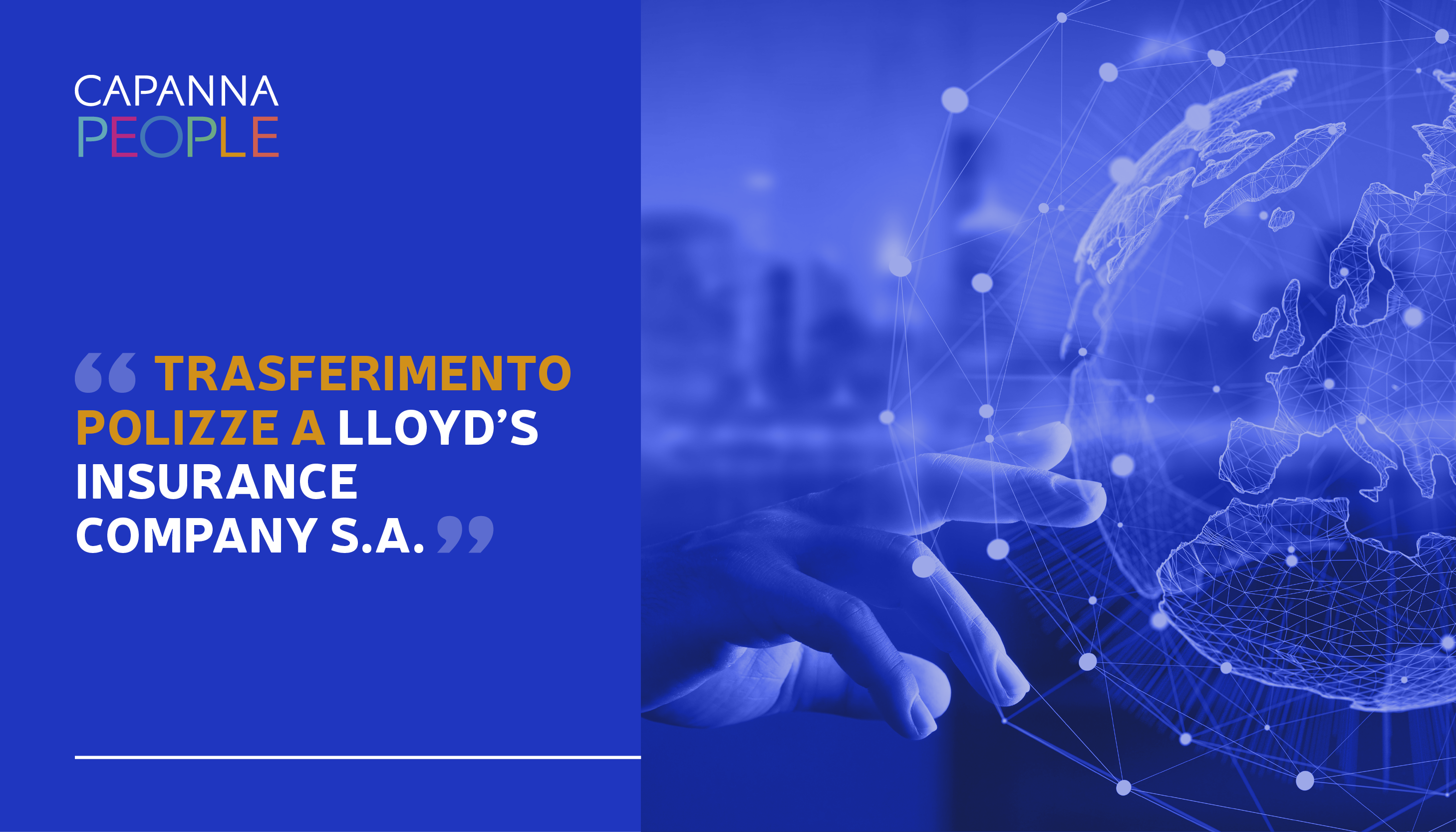 Trasferimento polizze a Lloyd’s Insurance Company S.A.