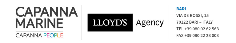 Capanna Marine Lloyds Agency in Bari, Italy